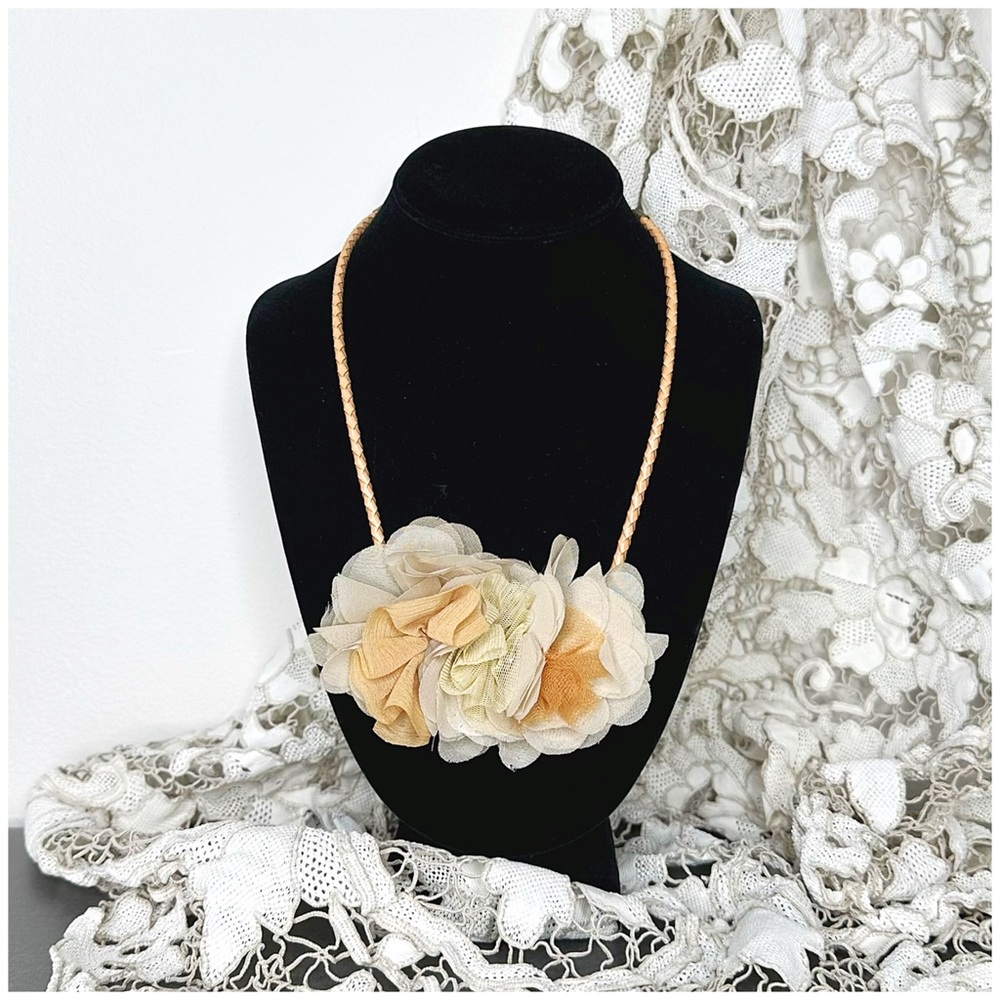 Anthro “Abloom Collar Necklace” by Jill Schwartz